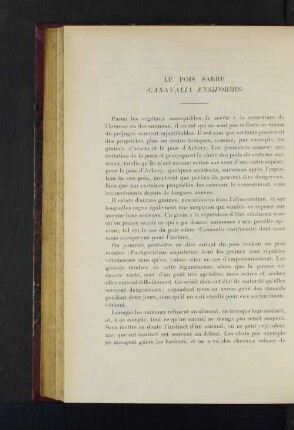 Le Pois Sabre.