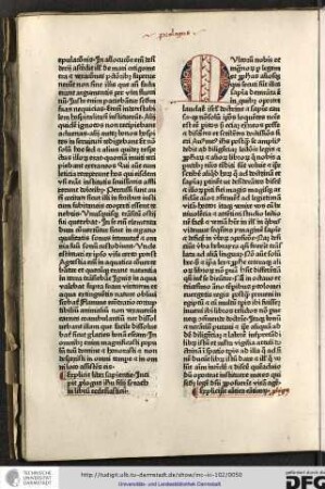 Incipit prologus Ihesu filii Syrach in librum ecclesiasticum.