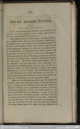 Vier und zwanzigste Vorlesung