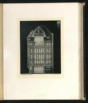Entwurf zum Warenhaus Jacobsen in Kiel