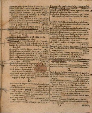 Catalogus librorum iuridicorum qui venales prostant Vlmae apud Johannem Goerlin