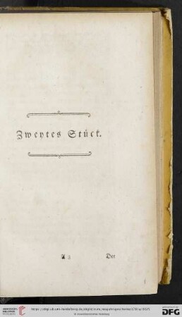 Zweytes Stueck