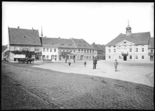 Ortrand. Marktplatz