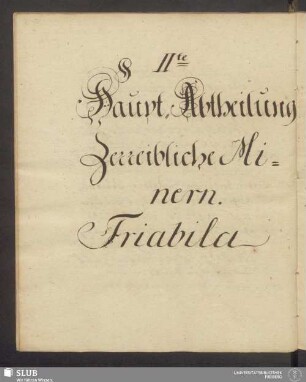 IIte Haupt-Abtheilung Zerreibliche Mineralien. Friabila