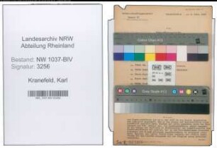 Entnazifizierung Karl Kranefeld , geb. 11.09.1908 (Stadtinspektor)