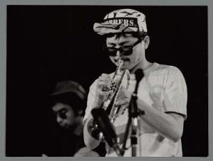 Ichijun Komiya : Portrait des Trompeters Ichijun Komiya bei der Jazzbühne Berlin im Friedrichstadt-Palast Berlin