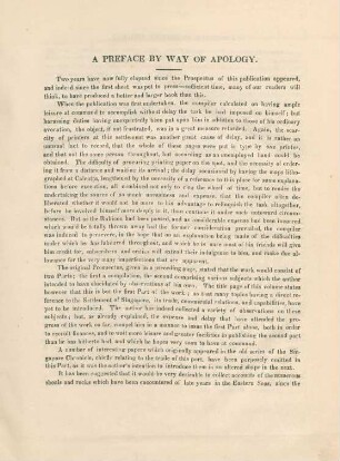 A preface by way of apology