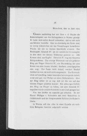 München, den 10. Juni 1903