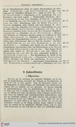 H. Fachwerkbauten