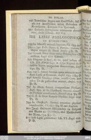 IIII. Libri Philosophici.