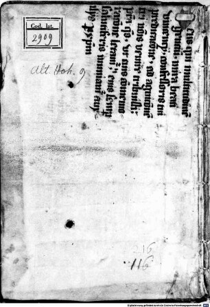 Breviarium, pars aestivalis- BSB Clm 2909