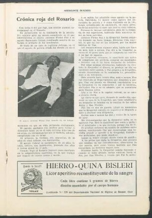 Crónica roja del Rosario