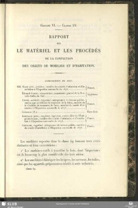 Composition Du Jury