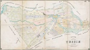 N° IX; Brouillon von der Dorffeldmark Tessin. D.A. Boizenburg