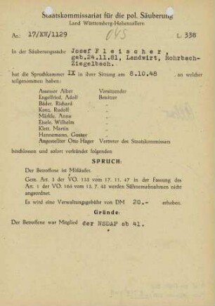 Fleischer, Josef