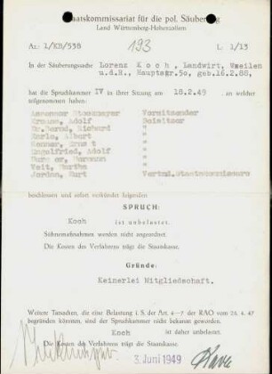 Koch, Lorenz
