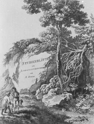 Illustration zu "Studienblätter für Landschaftsmaler", S. 5