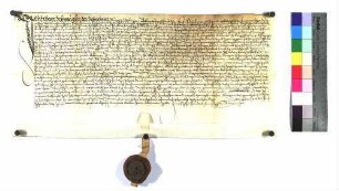 Gültbrief des Erhard Schwaigler von Esslingen gegen die geistliche Verwaltung zu Pforzheim über 150 Gulden