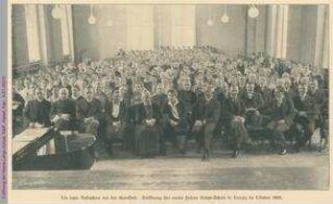 Eröffnung der Helene-Lange-Schule in Danzig, 1929