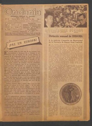 1945,1,50: año 1, no. 50 (17 de mayo de 1945)