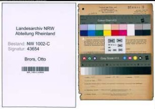 Entnazifizierung Otto Brors, geb. 20.02.1886 (Angestellter)