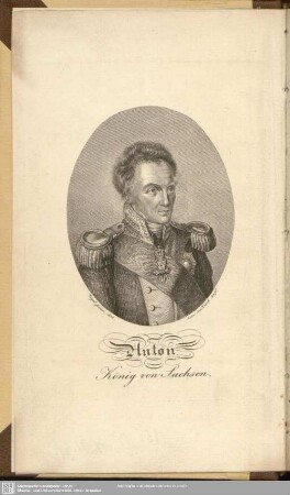Anton, König von Sachsen