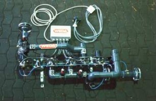 Fotografie: Fütterungstechnik, Mastschwein, Flüssigfütterungsanlage, Elektronik, Steuerung