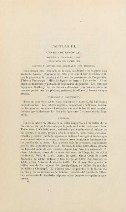 Capítulo III. Centro de Luzón (A)