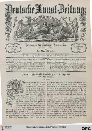 Nr. 45 (6. December 1874)