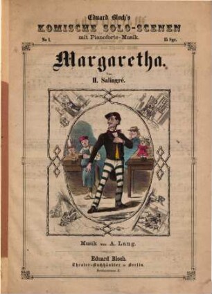 Margaretha : parodistischer Scherz mit Gesang