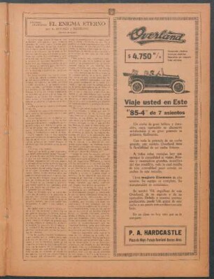 El enigma eterno : Páginas olvidadas - (Estudio de mujer)