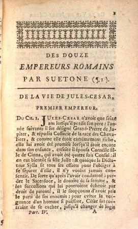 Traduction Des Modéles Choisis De Latinité Tirées Des Meilleurs Écrivains, 4. Quatrieme Et Derniere Partie Des Extraits De Prose