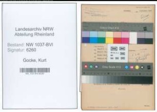 Entnazifizierung Kurt Gocke , geb. 23.12.1901 (Ingenieur)