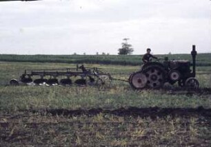 Radschlepper Hofherr - Schrantz mit Pannon-Motor und Halbraupen