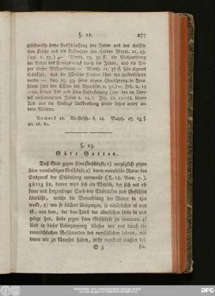 §. 23. Güte Gottes.