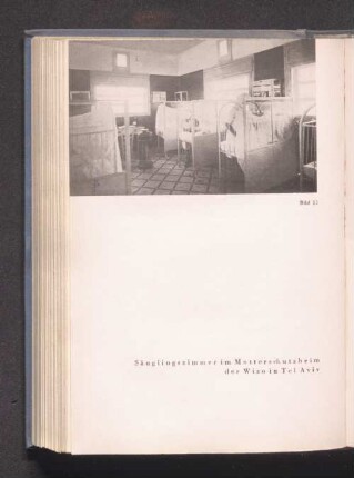 Bild 52 - Säuglingszimmer im Mutterschutzheim der Wizo in Tel Aviv