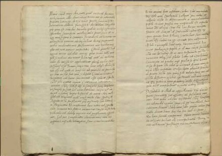 Von etlichen protestantischen Theologen am 10. März 1540 auf Verlangen in Schmalkalden gestelltes Bedenken, in welchen Stücken bei dem bevorstehenden Gespräch und Versuch einer Vereinigung in der Lehre der Augsburgischen Konfession nachzugeben sei. Unterschrieben haben dieses Bedenken von Sachsen Justus Jonas D., Johann Bugenhagen D., Caspar Kreuzinger D. und Philipp Melanchthon; von Hessen Antonius Corvinus, Johann Rimaus, Balthasar Caidus; von Herzog Heinrich von Sachsen Nikolaus Scheubel; von Magdeburg Nikolaus Amsdorf; von Nassau Erasmus Sartorius; von Straßburg Martin Bucerius; von Bremen Johann Amsterdamus. Württemberg, Anhalt, Hamburg, Braunschweig, Goslar, Ulm, Esslingen, Hall, Heilbronn und Memmingen haben ihre Bedenken schriftlich überschickt. Schreiben von den Nürnberger Theologen an Luther, Jonas, Bugenhagen und Melanchthon mit Versicherung der Übereinstimmung ihrer Lehren mit jener und ihrer Beharrung darauf nebst einem Schreiben von Luther u.a. mit Mitteilung ihrer Meinungen über das bevorstehende Gespräch.