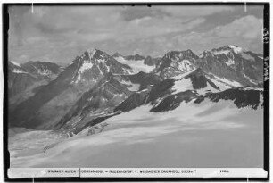 Stubaier Alpen. Schrankogel. Ruderhofspitze