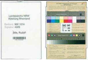 Entnazifizierung Rudolf Stils , geb. 24.12.1911 (Kaufmaennisher Angestellter)