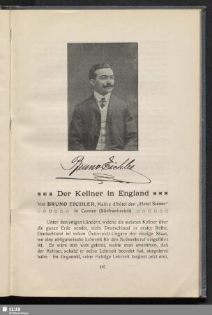 Der Kellner in England