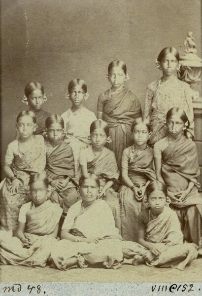 Group picture of thirteen children