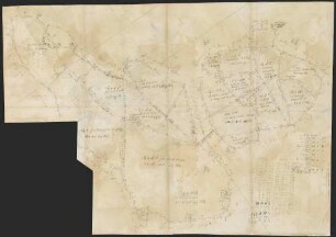 Plan des Plankstadter Waldes