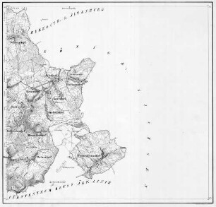 [Topographische Karte (Äquidistantenkarte) Sachsen 1:25.000]