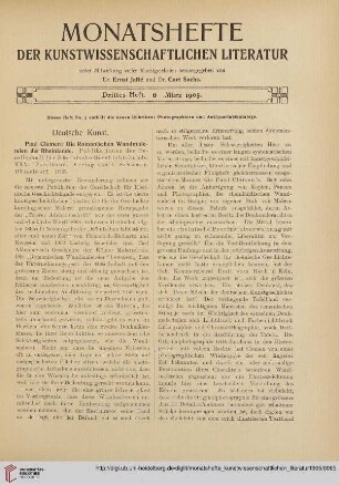 Drittes Heft (März 1905)
