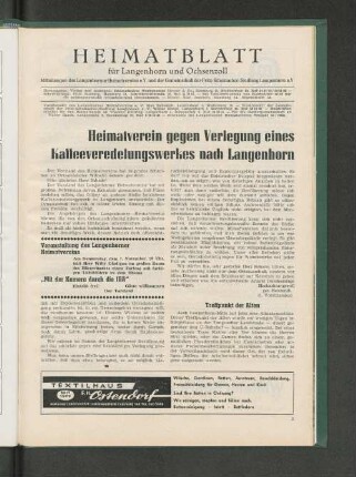 Treffpunkt für die Alten