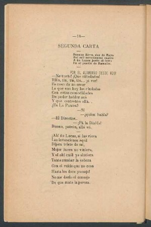 Segunda carta