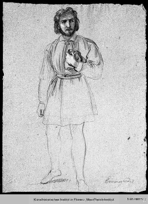 Stehender Mann (zu: Irmgard)