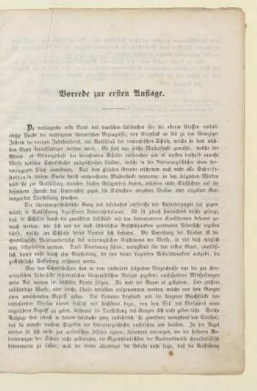 Vorrede zur ersten Auflage