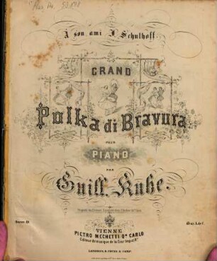 Grand polka di bravura : pour piano ; oeuv. 19