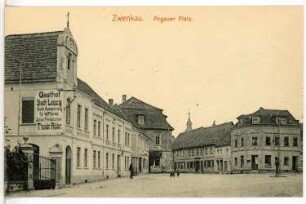 Zwenkau. Pegauer Platz